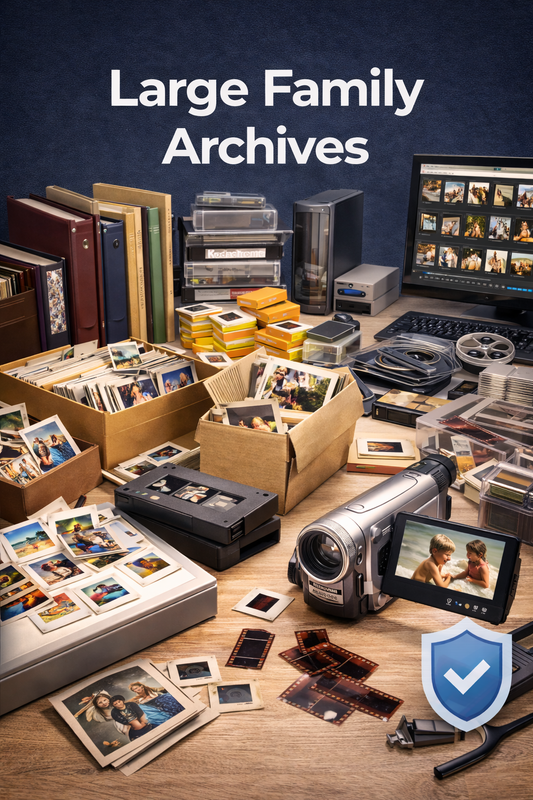 Large Family Archives