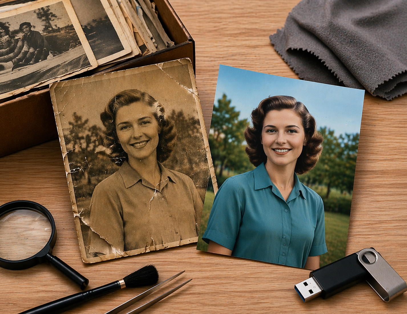 Restore Damaged Photos Before Time Erases Them